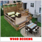 wood decking outdoor design android application logo